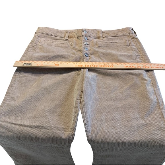 Stretch Corduroy Super High-Waisted Flare Pant Size 18 (34W) Short - Picture 6 of 11